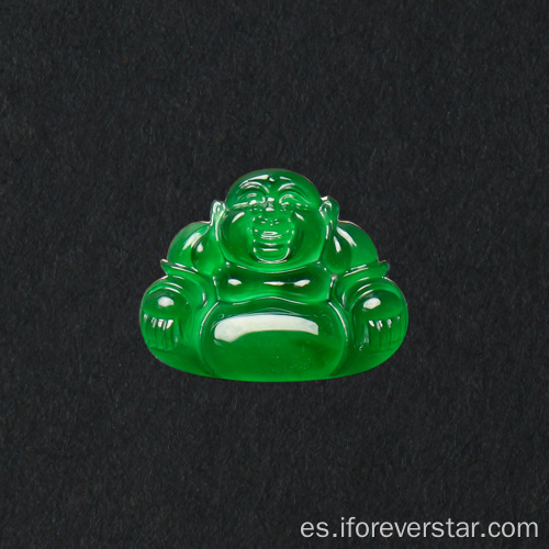 Precio al por mayor Joyería fina Jade Green Stone Buda